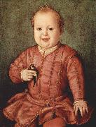 Portrait of Giovanni de Medici as a Child, Agnolo Bronzino